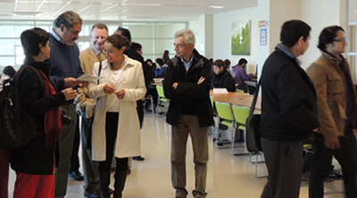 Visita de representantes a UCN